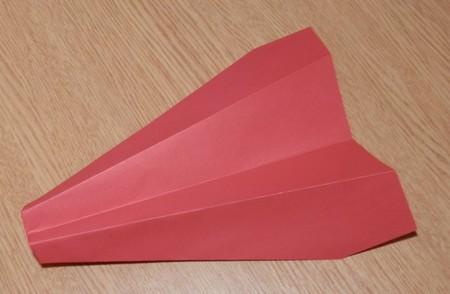 Как сделать из бумаги самолет с тупым носом