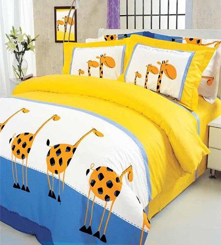 детское постельное белье Жираф