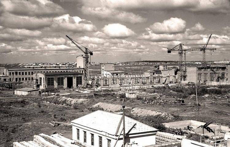 Нижний Тагил. Строительство завода в 50-х годах