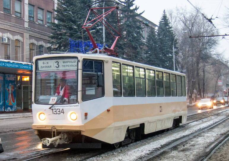 трамваи в Саратове - один из самых удобных видов транспорта