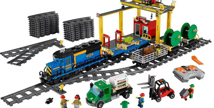LEGO CITY. Грузовой поезд