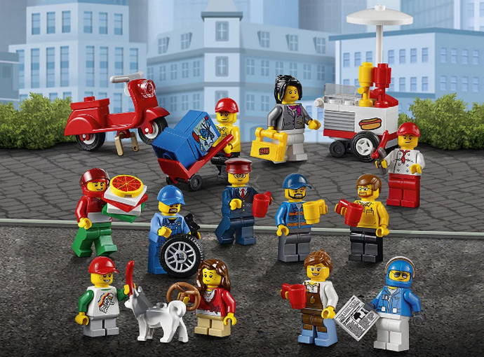 В LEGO CITY можно выбрать любую профессию