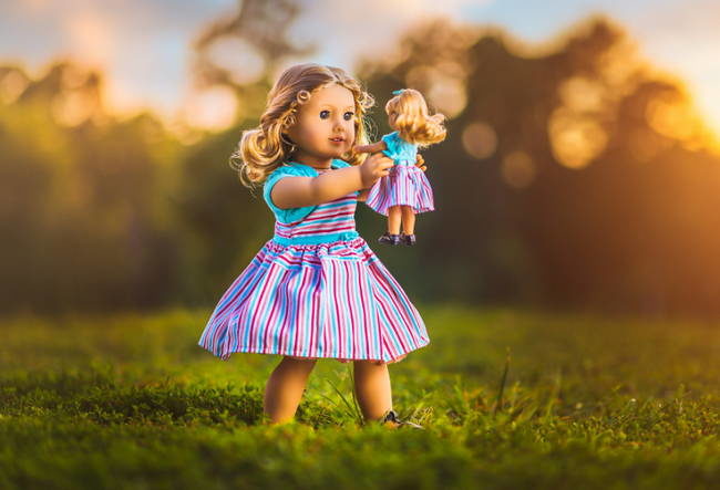 для девочки кукла - тот же ребенок