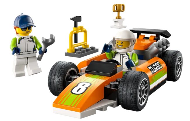 Lego City гоночный автомобиль